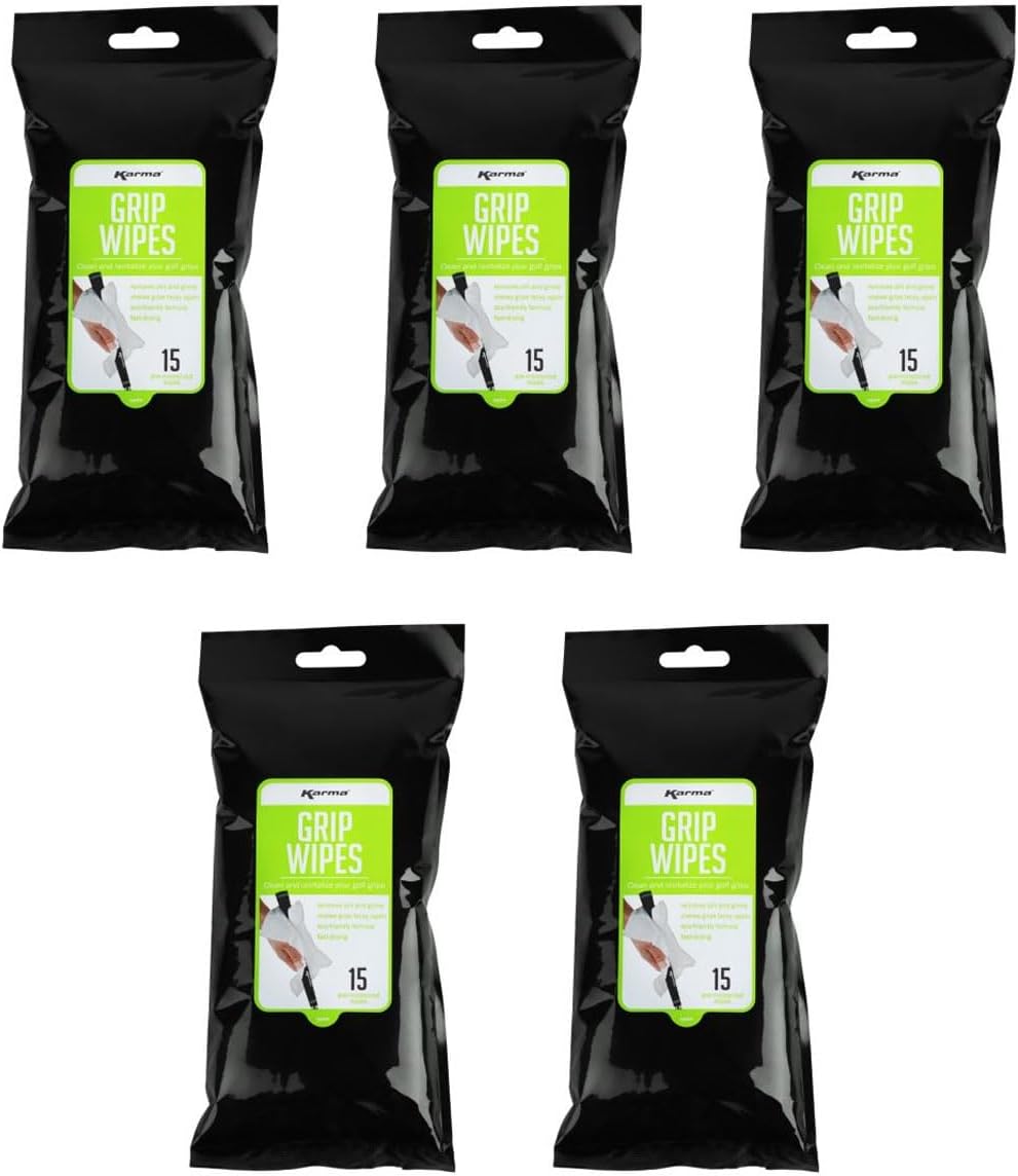5 Pack of Karma Grip Wipes