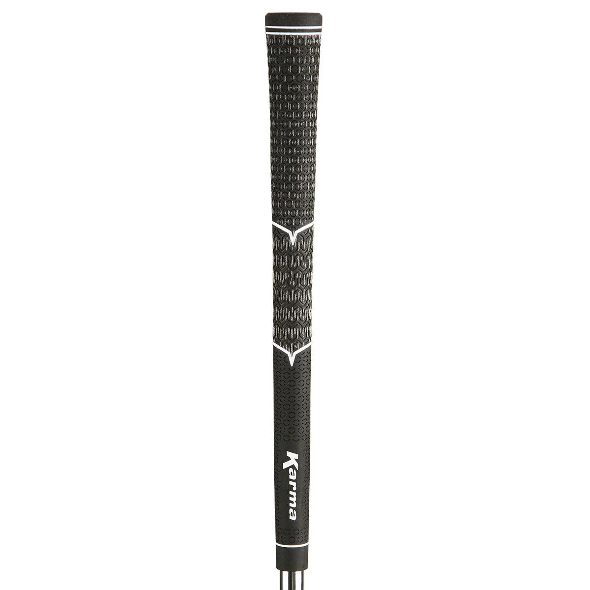 black/black Karma V-Cord Golf Grip