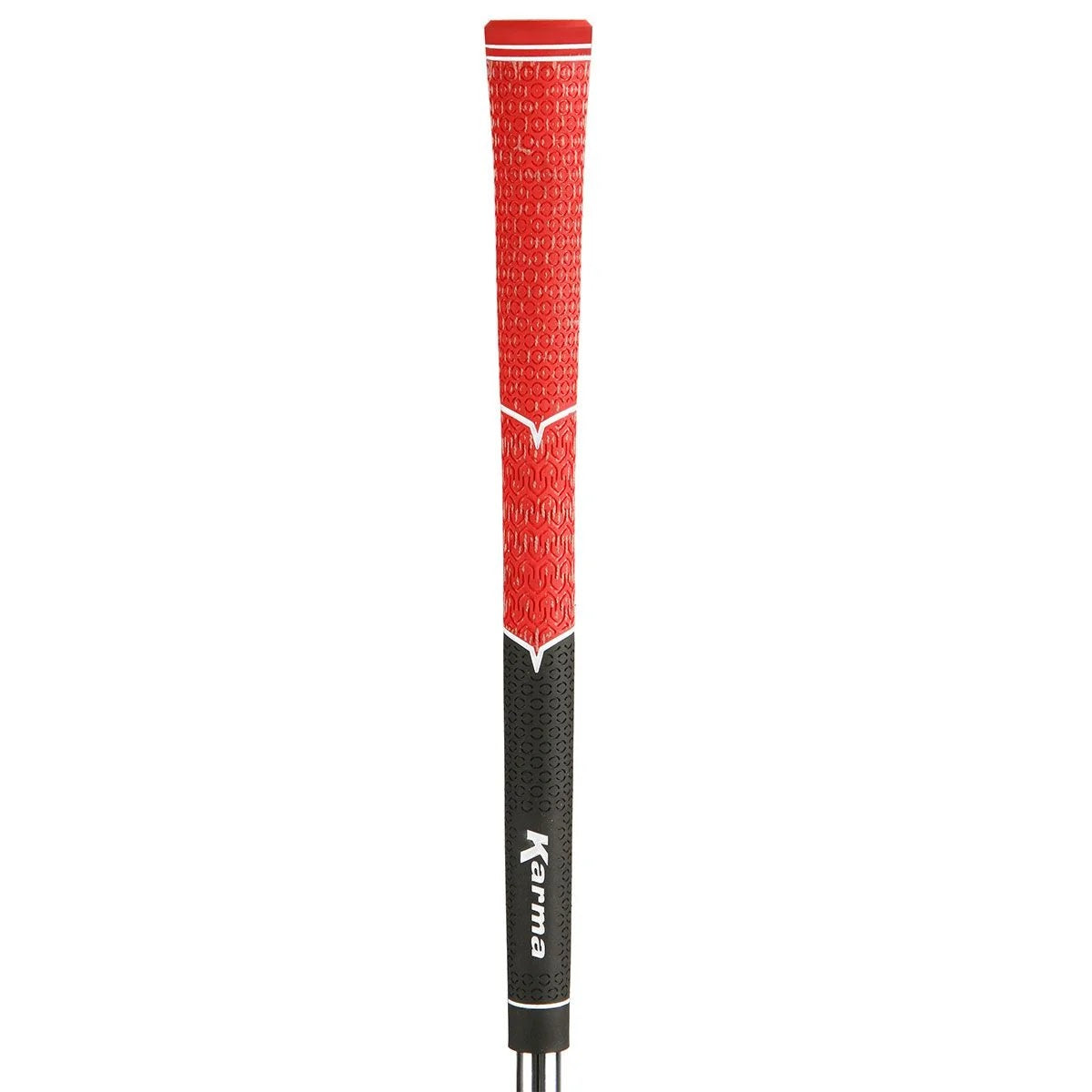 red/black Karma V-Cord Golf Grip
