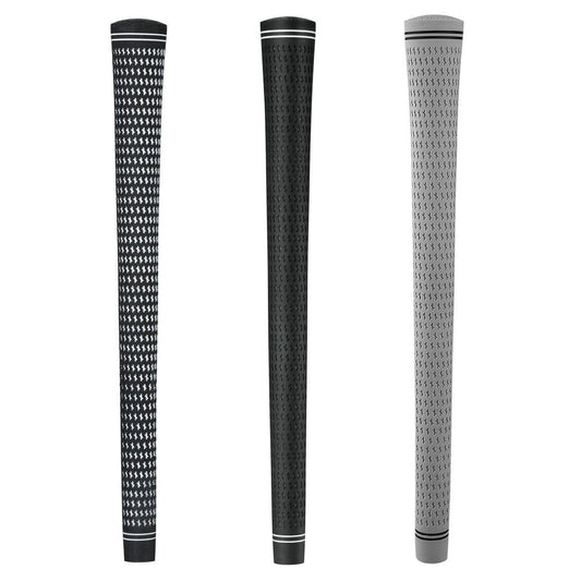 black/white, black and gray Karma Revolution 360 golf grips